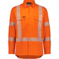 SYZMIK Mens X Back NSW Rail Shirt – Segmented Tape ZW692
