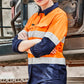 SYZMIK Womens Rugged Cooling Hi Vis Taped Long Sleeve Shirt ZW720