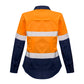 SYZMIK Womens Rugged Cooling Hi Vis Taped Long Sleeve Shirt ZW720