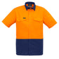 SYZMIK Mens Rugged Cooling Hi Vis Short Sleeve Shirt ZW815