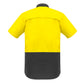 SYZMIK Mens Rugged Cooling Hi Vis Short Sleeve Shirt ZW815