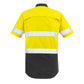 SYZMIK Mens Rugged Cooling Hi Vis Taped Short Sleeve Shirt ZW835