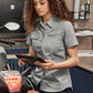 SYZMIK Womens Lightweight Tradie Short Sleeve Shirt ZWL120